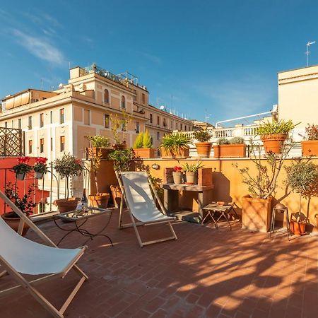 רומא Bright And Comfy Terraced Apartment In Trastevere מראה חיצוני תמונה