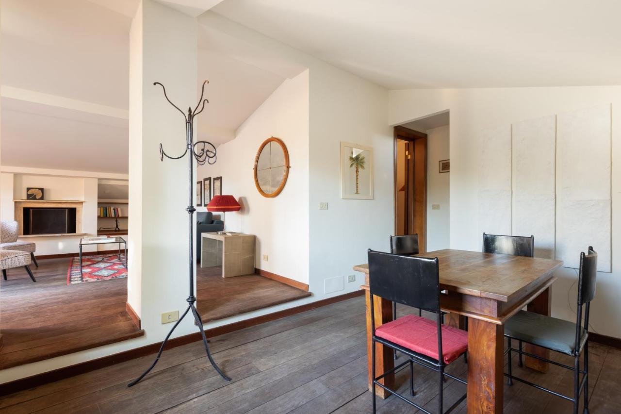 רומא Bright And Comfy Terraced Apartment In Trastevere מראה חיצוני תמונה