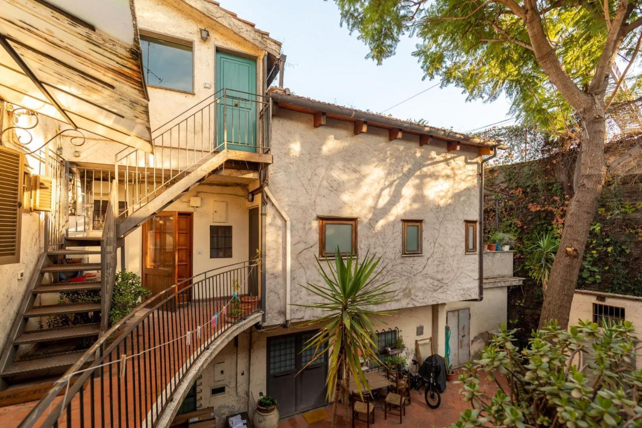 רומא Bright And Comfy Terraced Apartment In Trastevere מראה חיצוני תמונה