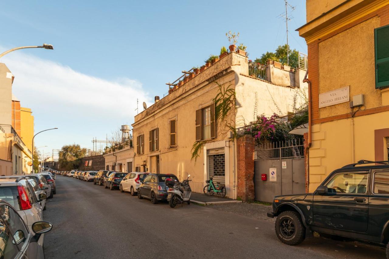 רומא Bright And Comfy Terraced Apartment In Trastevere מראה חיצוני תמונה